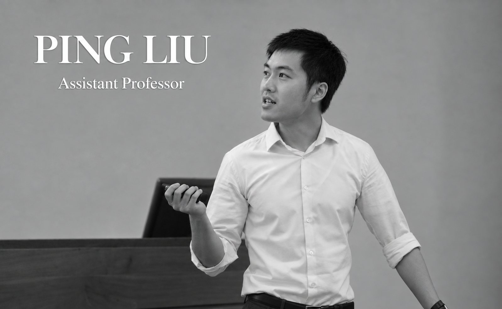 Ping Liu teaching in a classroom